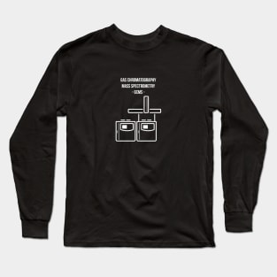 Gas Chromatography Mass Spectrometry GCSM Long Sleeve T-Shirt